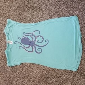 Oversized pajama shirt